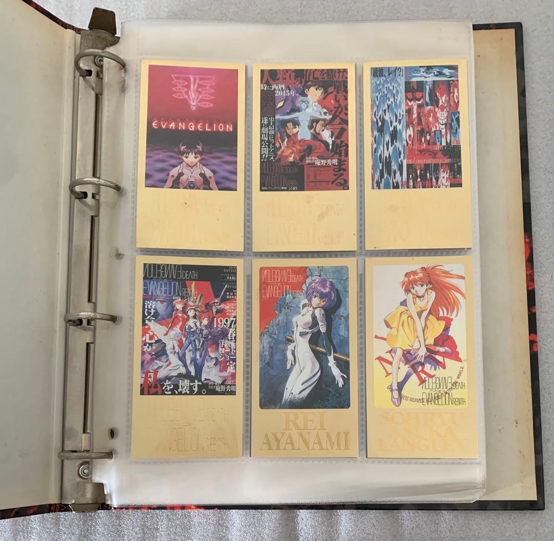 コンプ 全132種 + バインダーカード エヴァンゲリオン劇場版シト新生【初版】