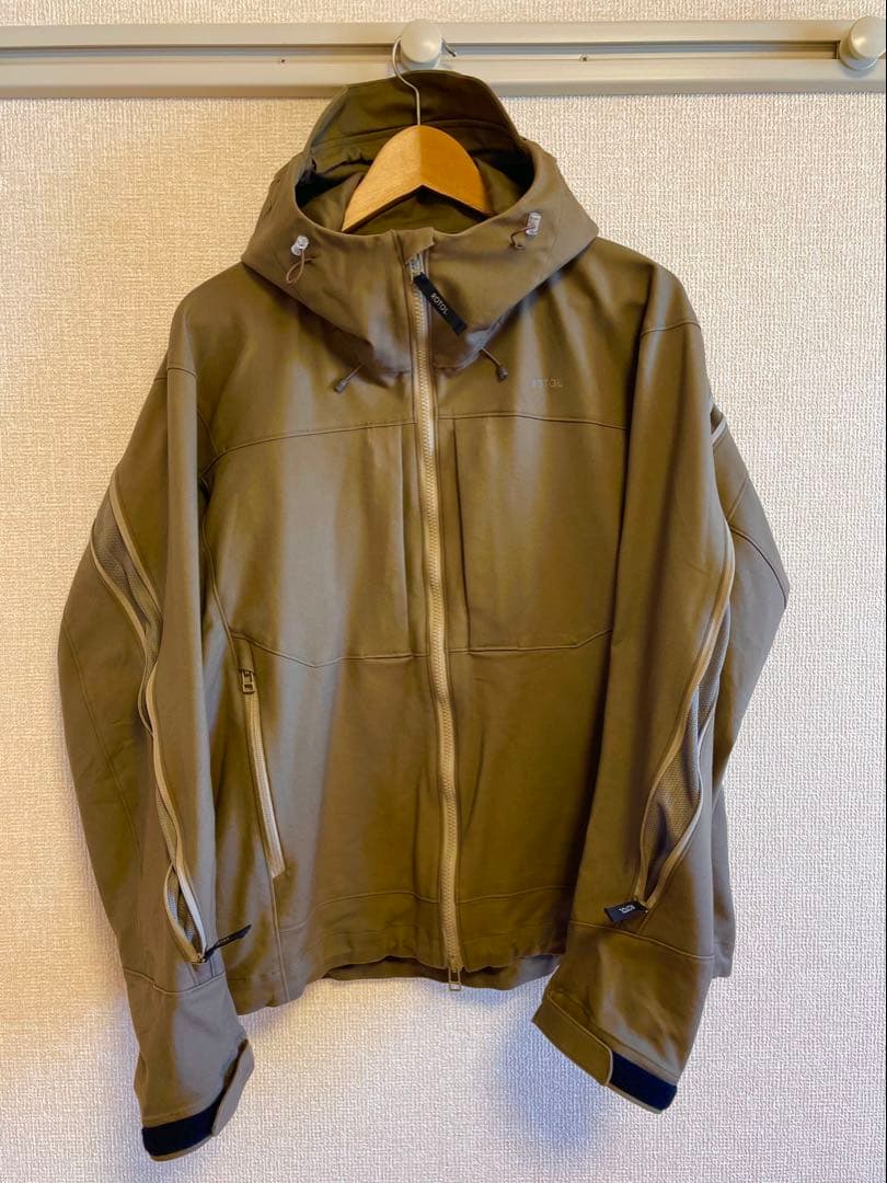 ROTOL VENTILATION WIND JACKET（OLIVE）　3