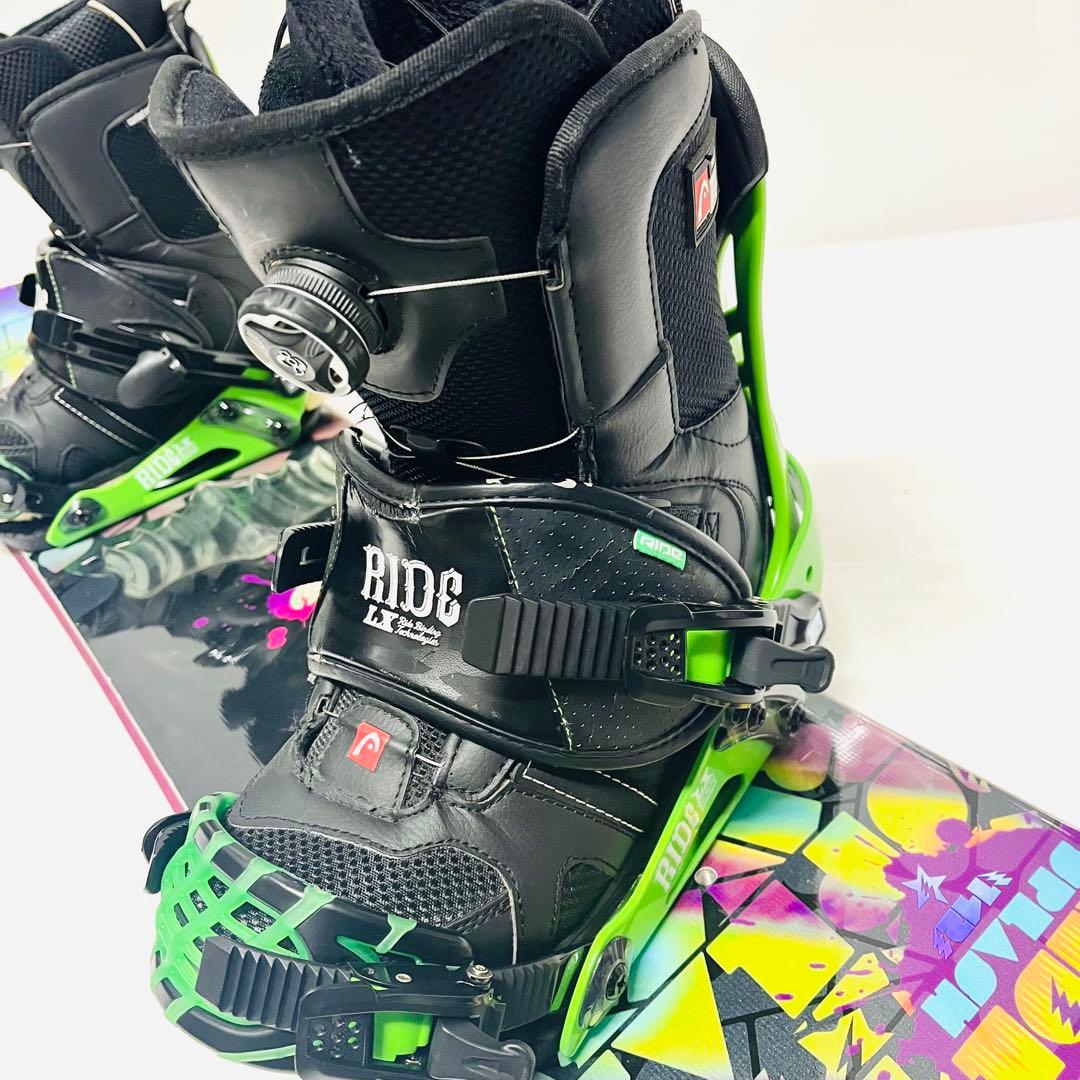 ライド　スノボセット　スノーボード　レディース　ジュニア　145cm 25cm