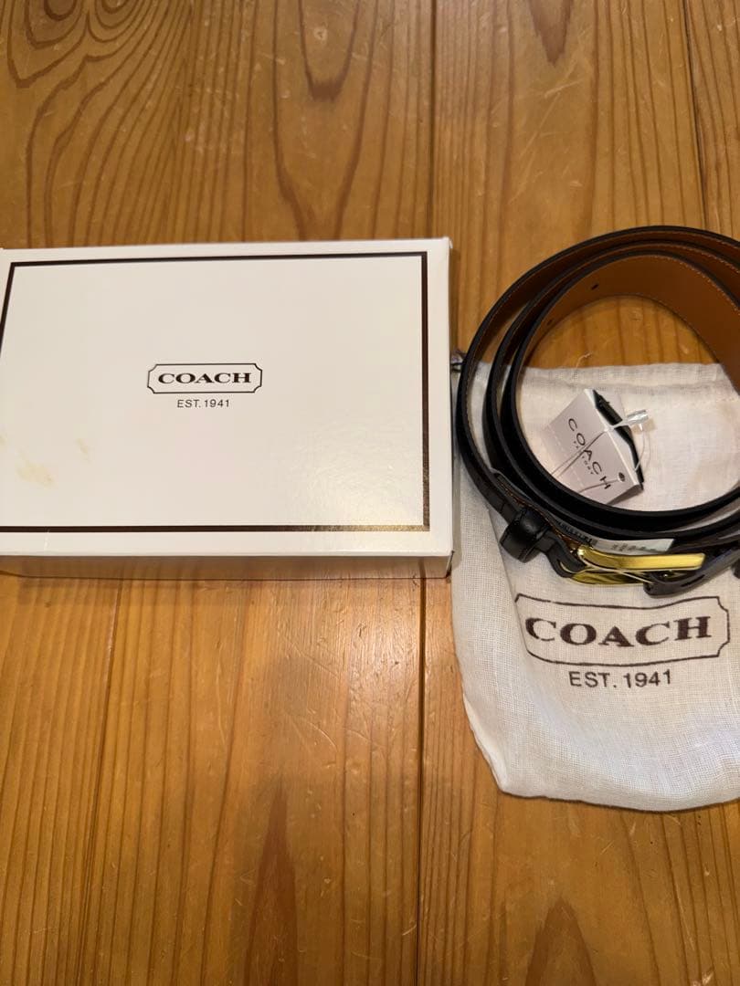 COACH レザーベルト 新品未使用品