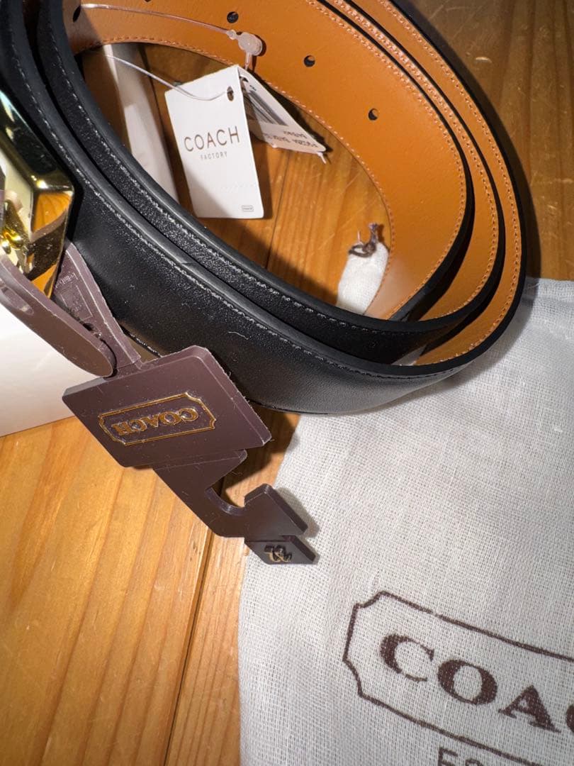 COACH レザーベルト 新品未使用品