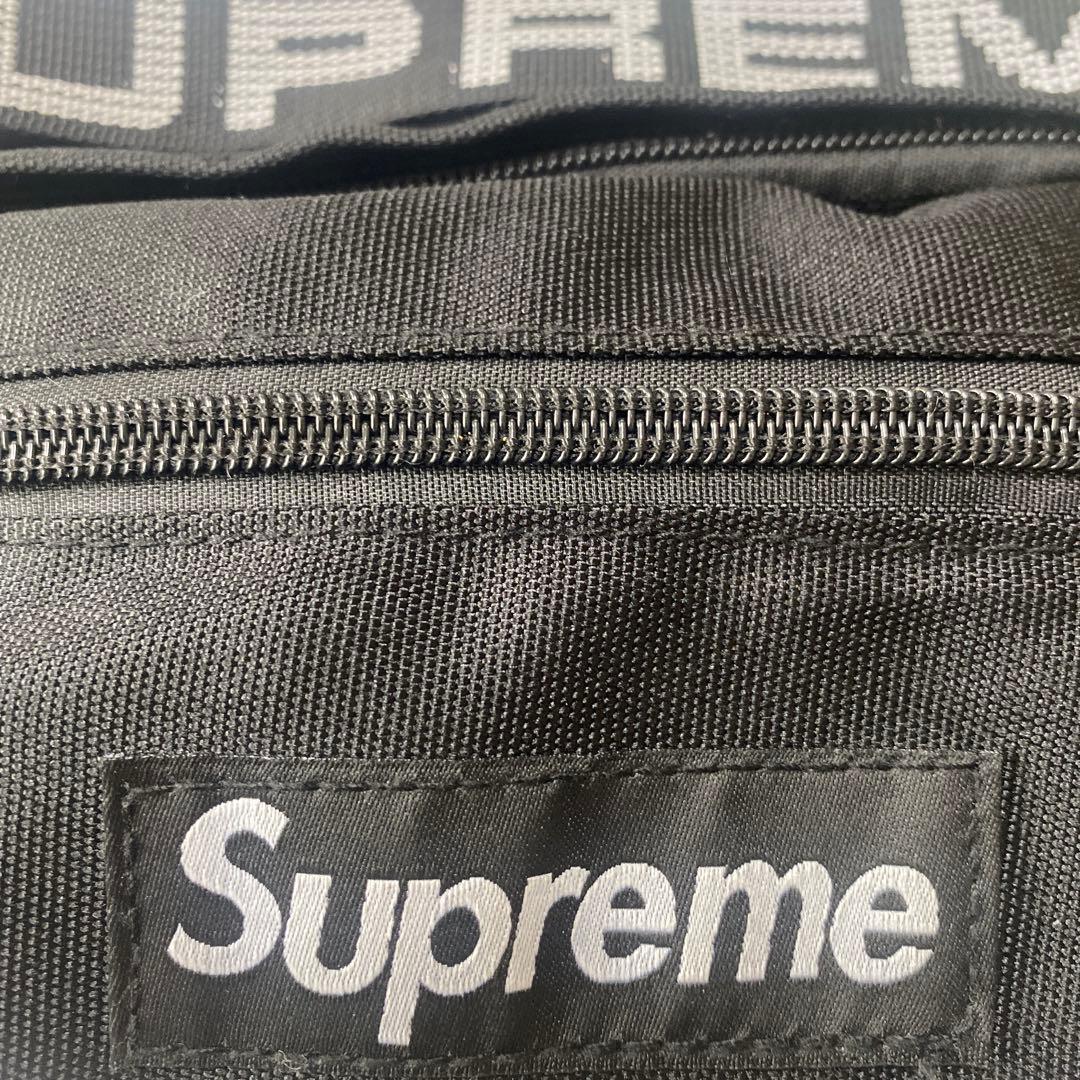 ★Supreme★コーデュラ★ブラック★18ss★ボディバッグ★美品★