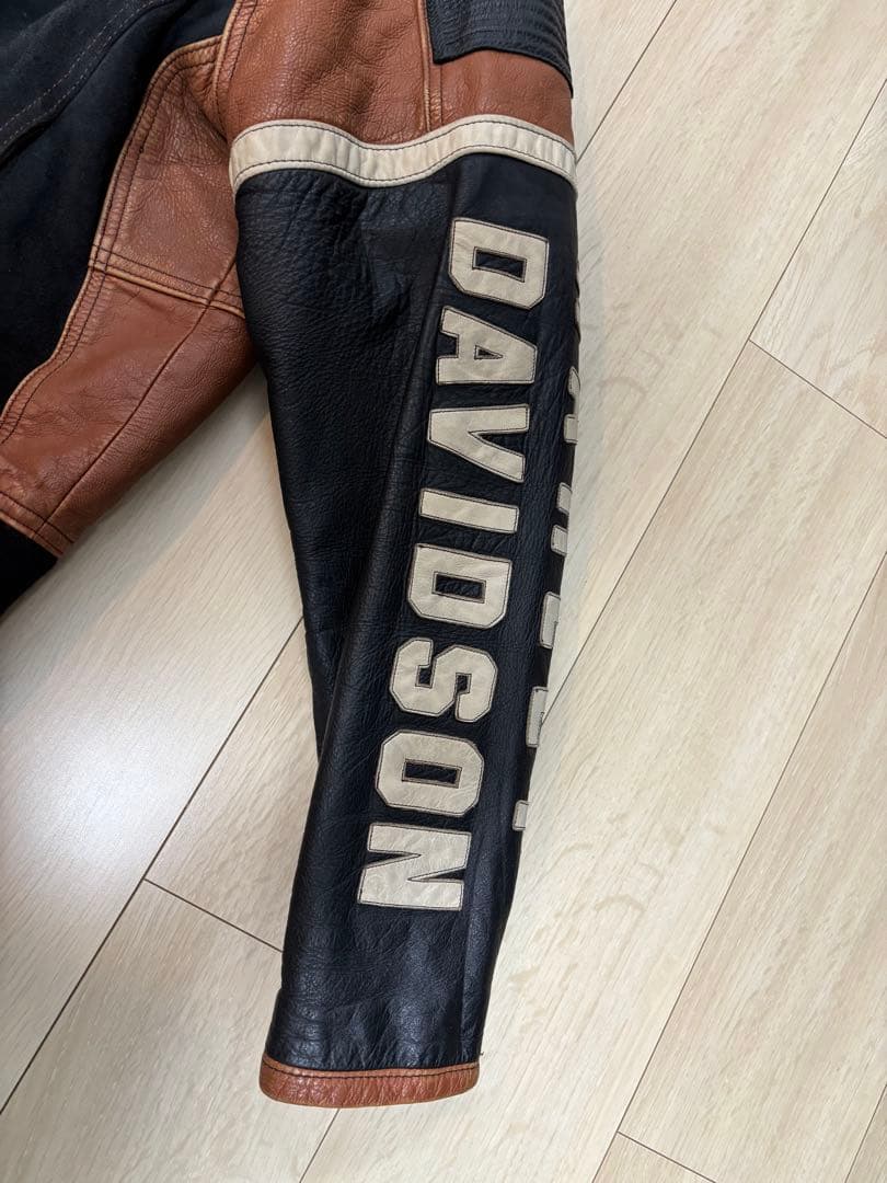 Harley-Davidson レザージャケット 黒茶