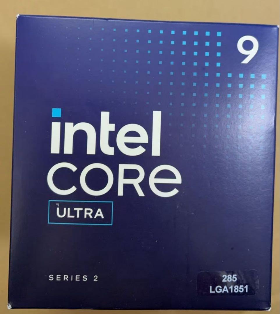 インテルCoreUltra 9 デスクトッププロセッサー 285 24コア