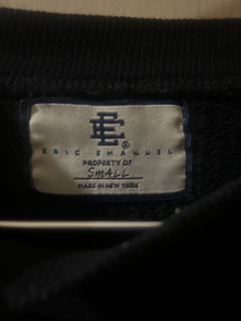 トップス ERIC EMANUEL Basic Crewneck Navy
