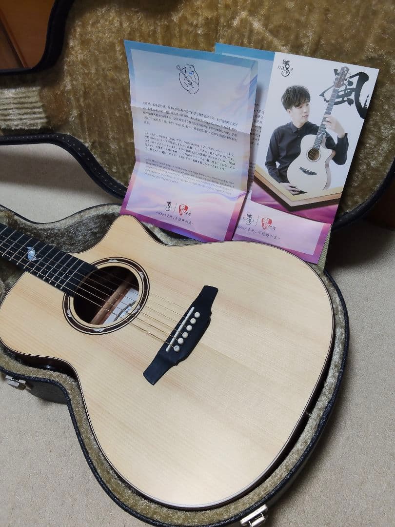 お*わ様 Naga Guitars G-08OOC　アコースティックギター