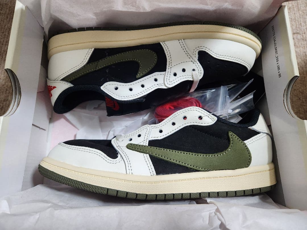 Nike Jordan 1 Low OG SP トラヴィス・スコット　22cm