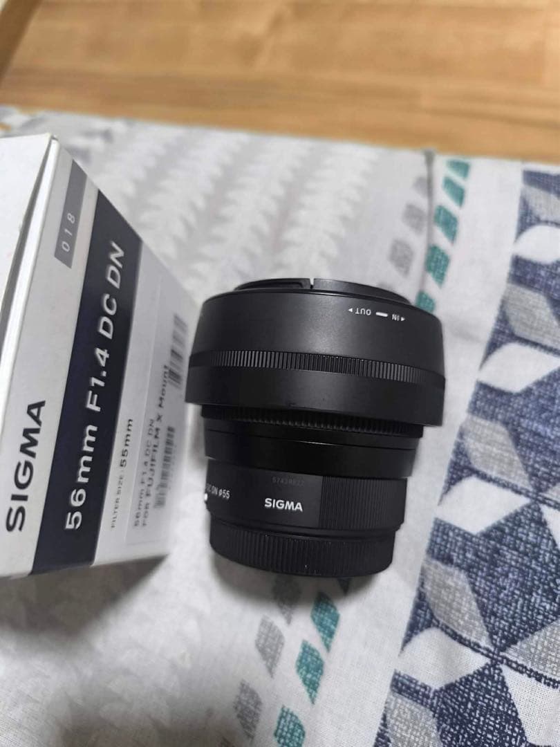 【極美品】SIGMA 56mm F1.4 Xマウント