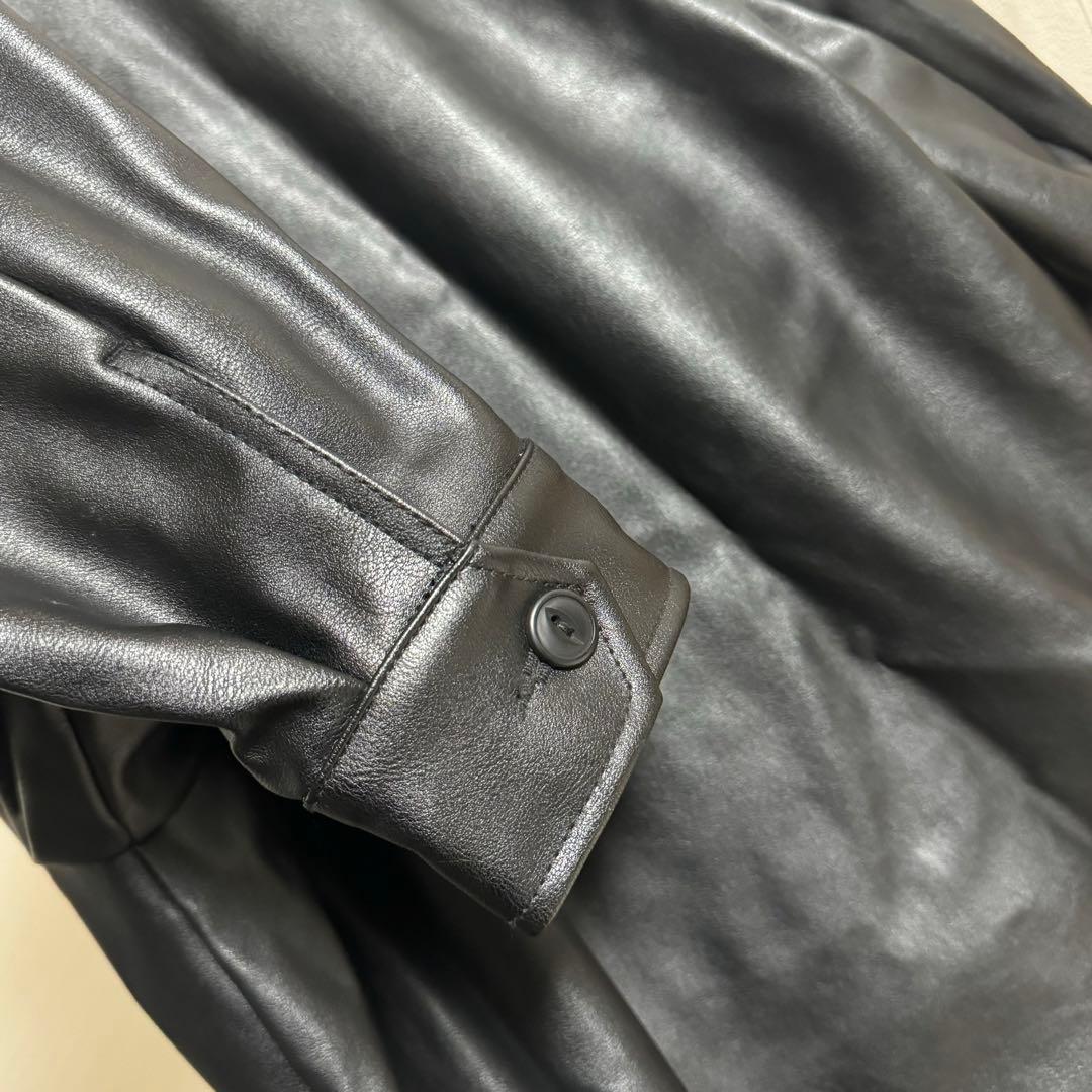 『新品未使用』 Backers PU コーチジャケット メンズ レザー アウター