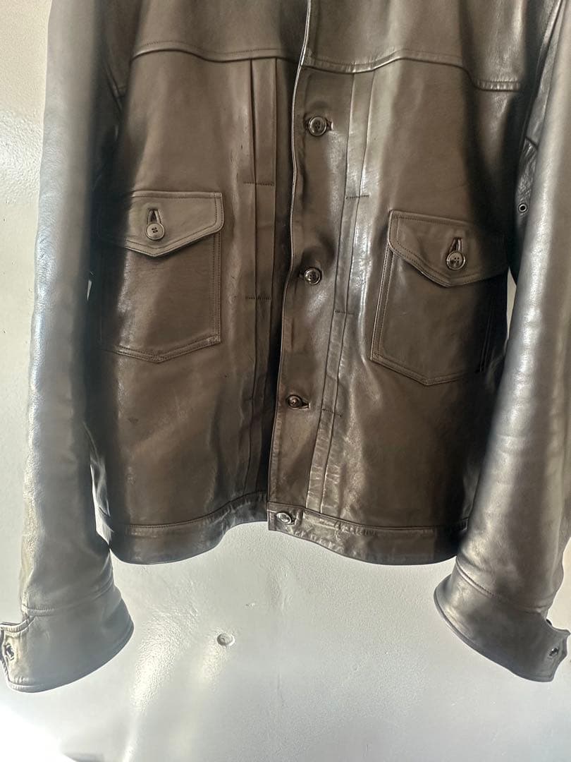 ジャケット・アウター OLD JOE PATINA HORSE-HIDE JEAN JACKET