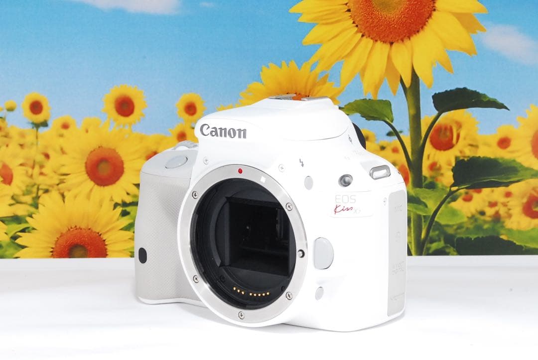 バッグ付き❤️Canon EOS kiss X7❤️超望遠レンズセット❤️ホワイト