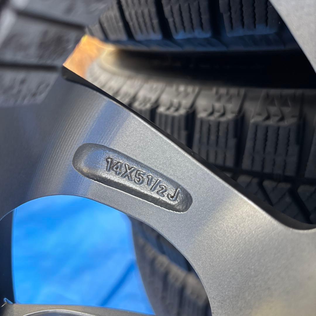 165/65R14スタッドレス4本セット　タンク、ルーミー等に　ブリヂストン製