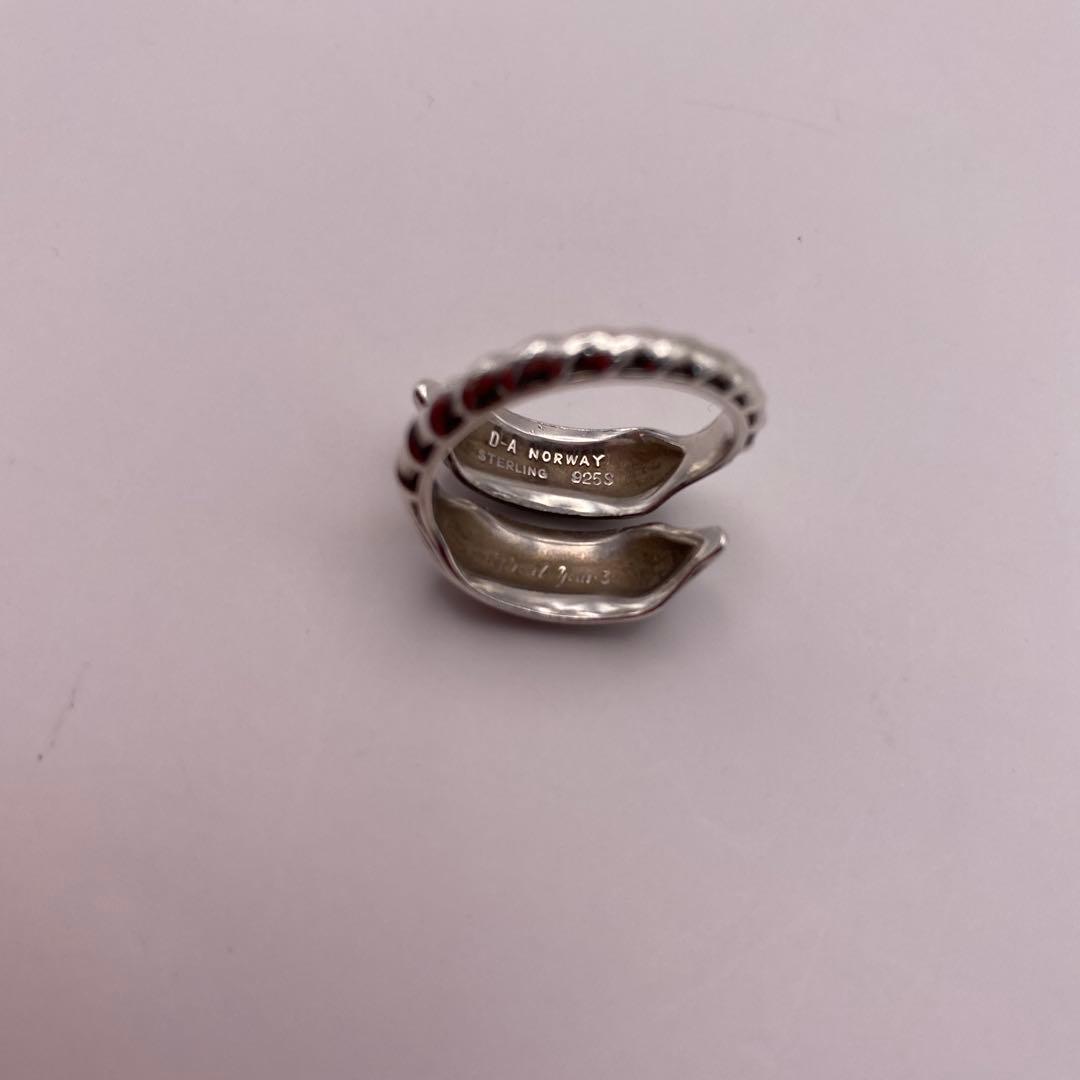 David Andersenサガリング シルバー925 11号　ヴィンテージ