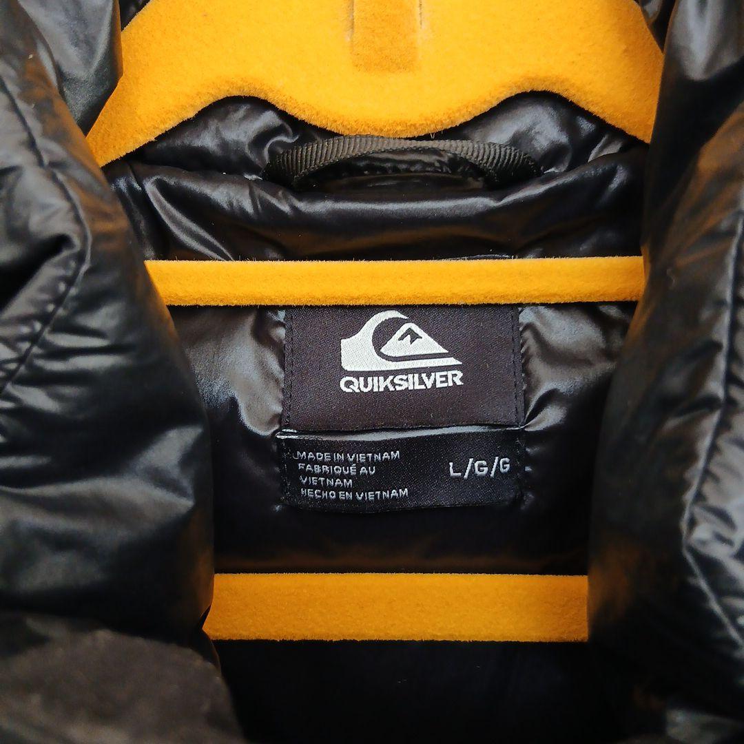 美品 クイックシルバー　3Way AG47 ダウンジャケット