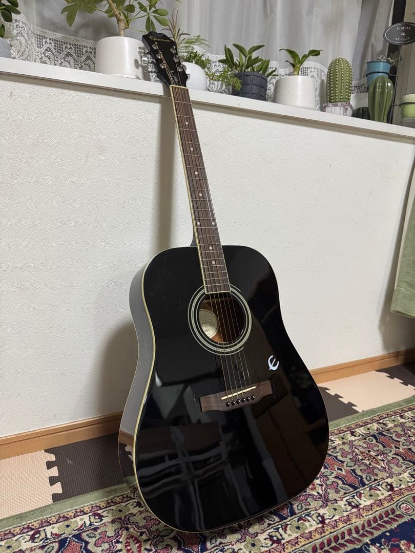 Epiphone アコースティックギター DR-100 EB ブラック
