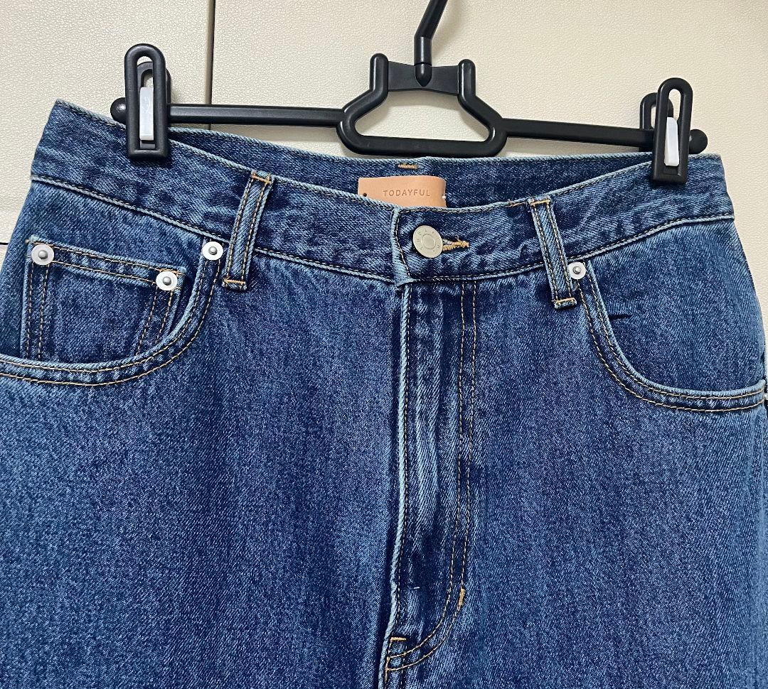 TODAYFUL Cary's Denim デニム　ブルー 24