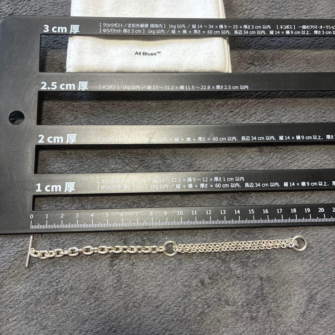 All Blues DOUBLE BRACELET THIN Sサイズ
