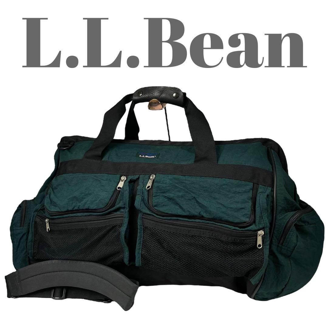 L.L.Bean 90s ボストンバッグ ビンテージ グリーン USA製