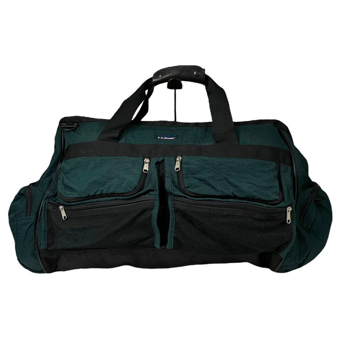 L.L.Bean 90s ボストンバッグ ビンテージ グリーン USA製