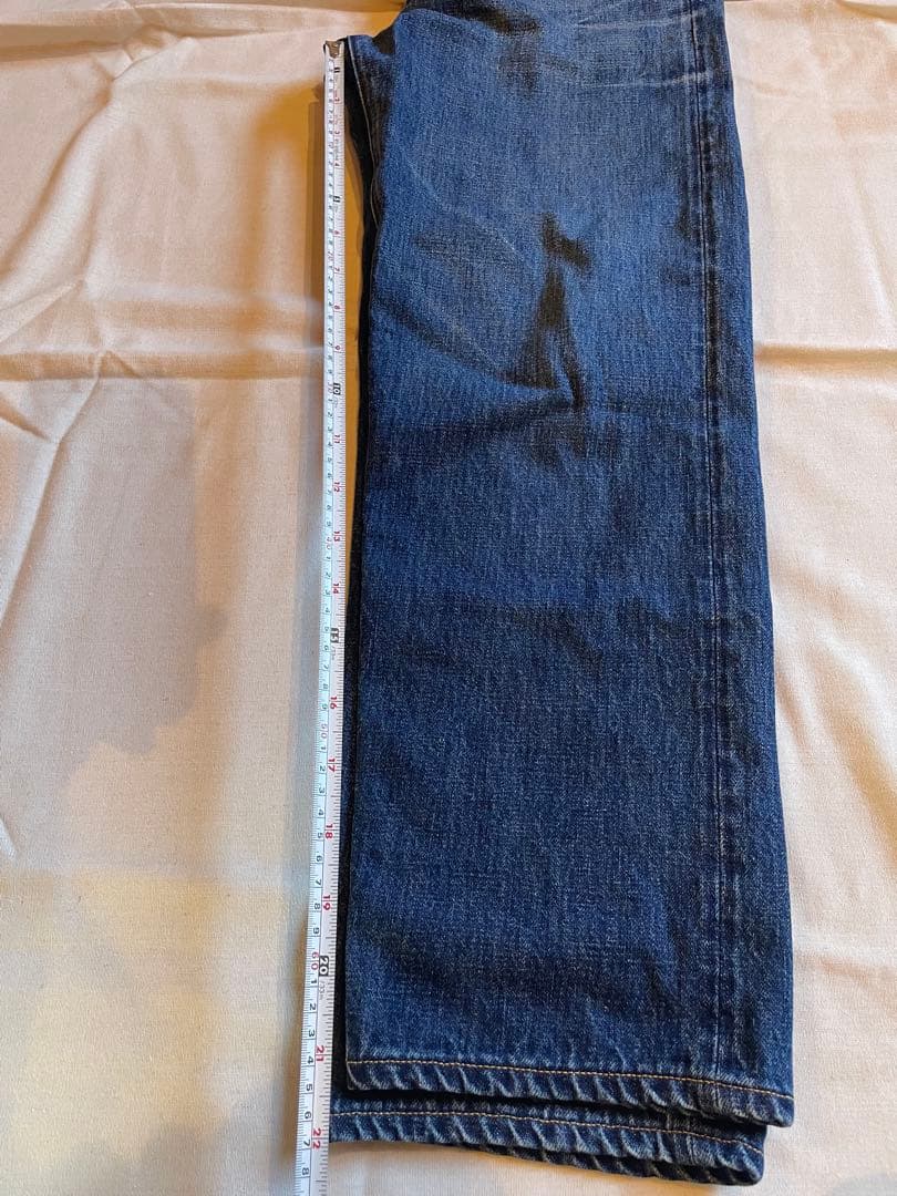 美品　アーツ&サイエンス　ストレートデニム ブルー