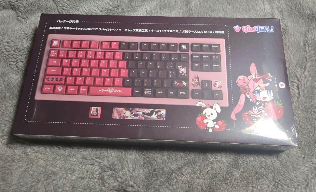 VSPO!GEAR 橘ひなの EDITION ゲーミングキーボード　新品未開封