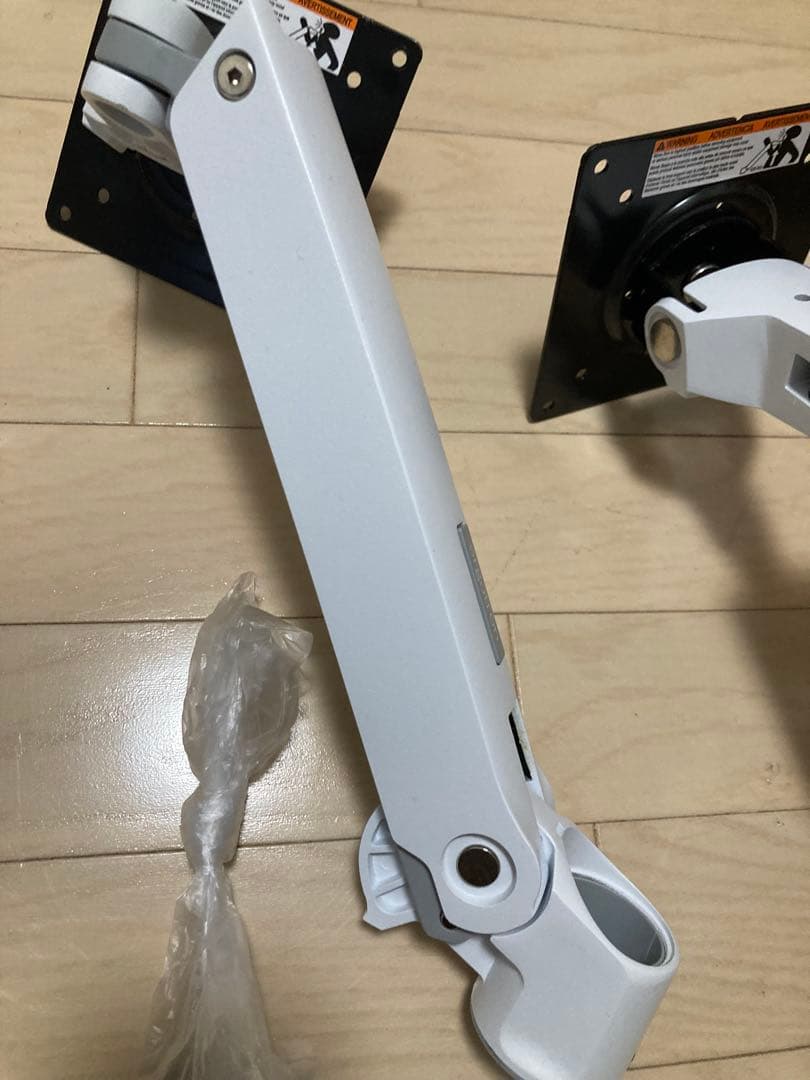 ERGOTRON エルゴトロン デュアル　横型　ホワイト