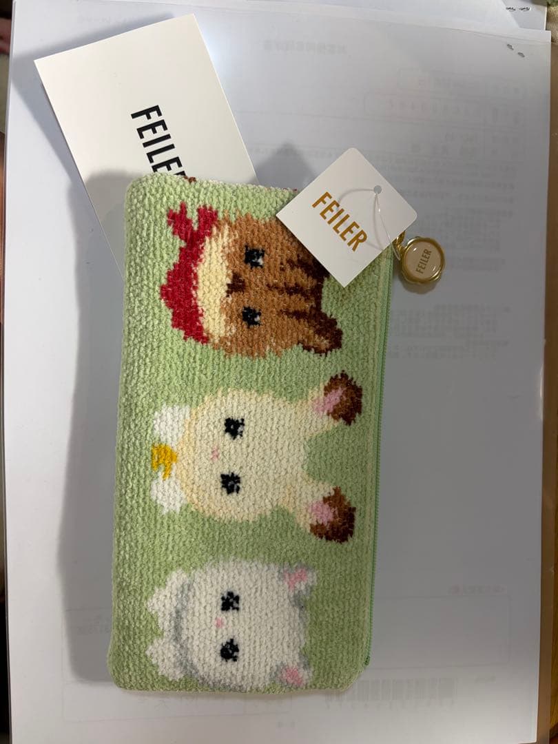 FEILER シルバニアファミリー コラボ ポーチ