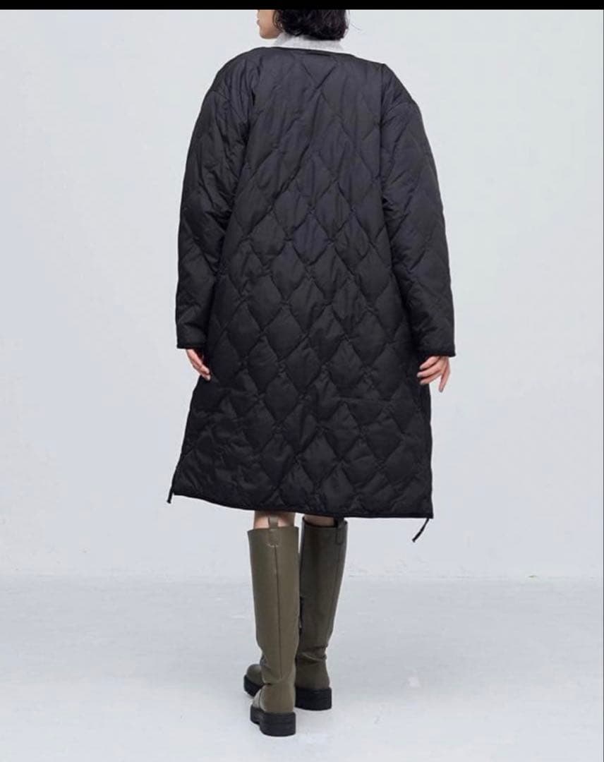 [美品] NOLLEY'S 別注 TAION ミリタリーリバーシブルロングダウン