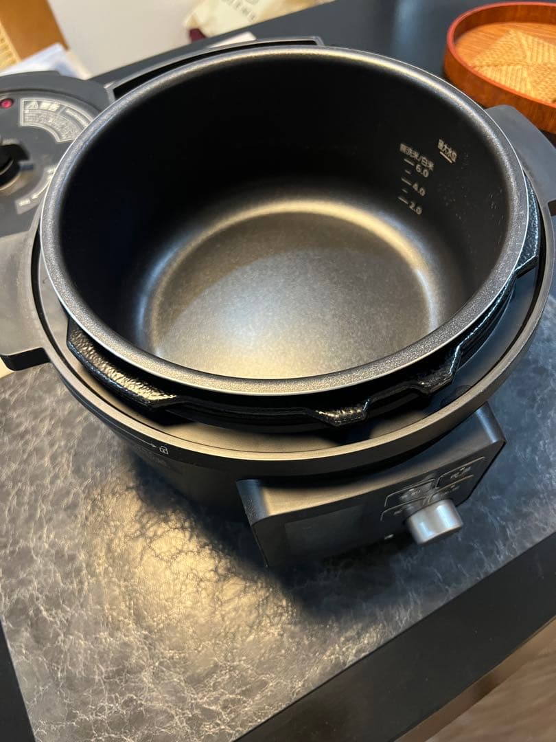 IRIS OHYAMA(IRIS OHYAMA)電気圧力鍋　4L 3-4人用