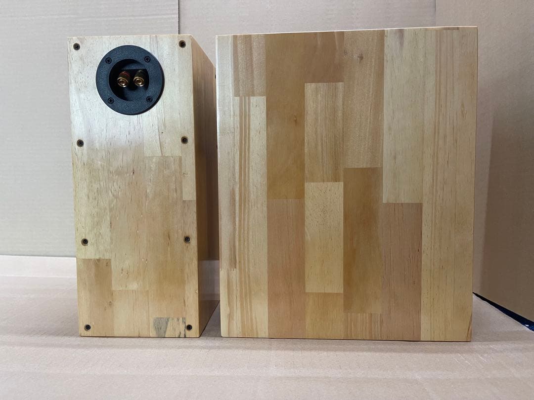 FOSTEX FE103NV2 搭載woodenスピーカー　自作