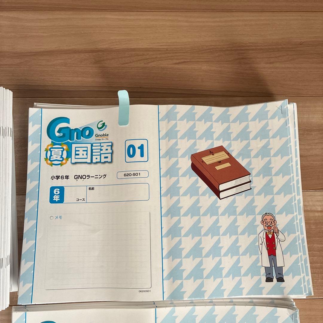 最新Gno 国語 6年 教材