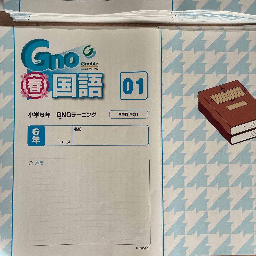 最新Gno 国語 6年 教材