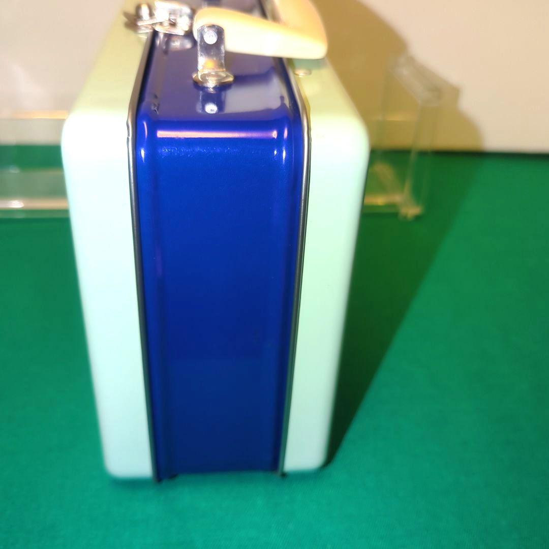 昭和レトロ　珍品水色　1980年代　可愛いファンシー缶 PANKY BAND