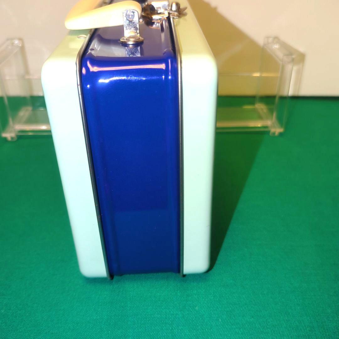 昭和レトロ　珍品水色　1980年代　可愛いファンシー缶 PANKY BAND