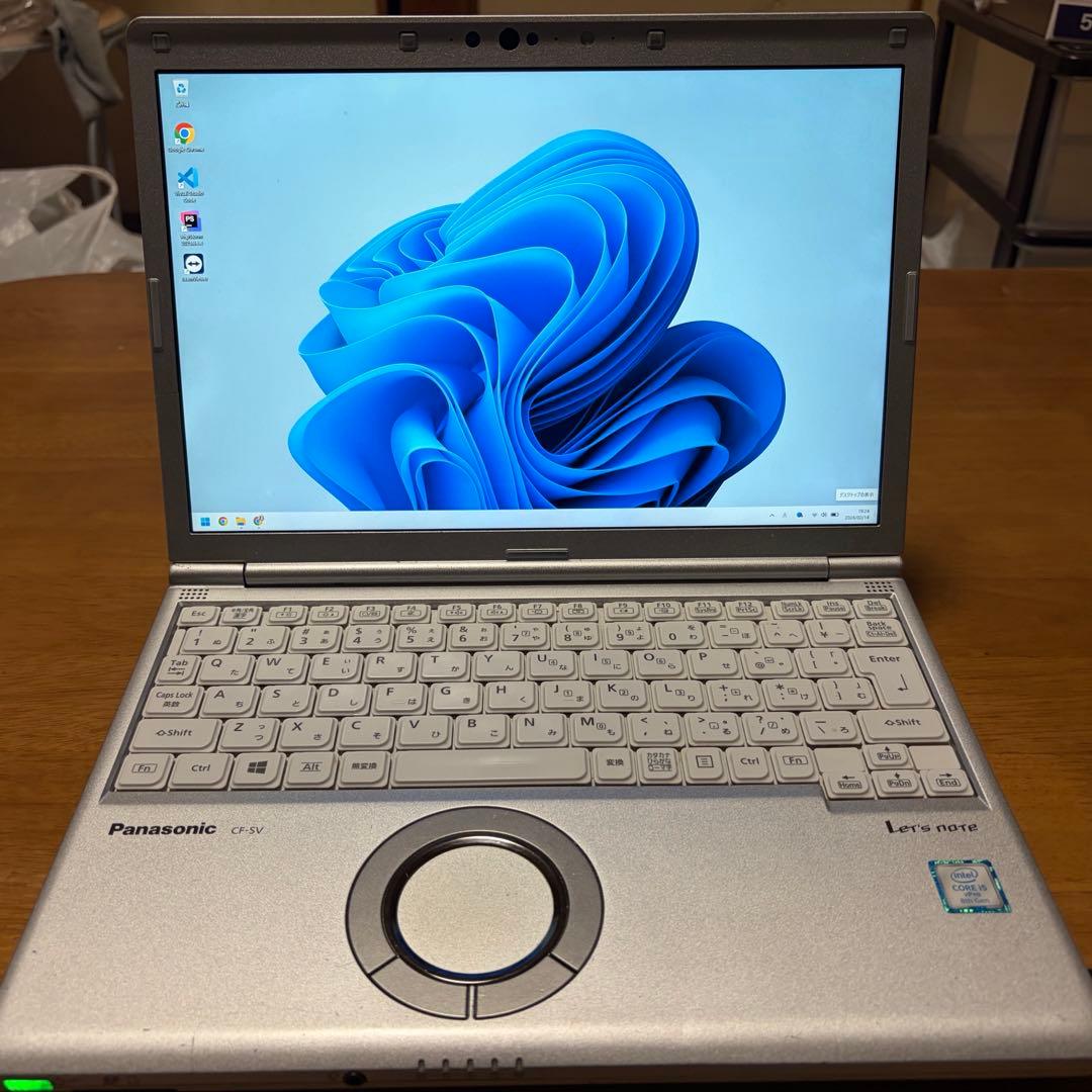 動確済 レッツノート CF-SV7RDCVS 8GB i5-8250U