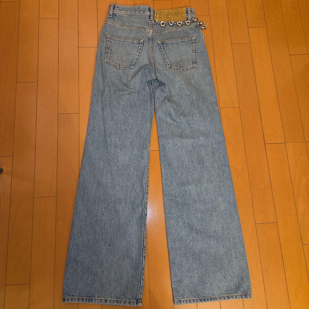 LOEWE　デニムチェーン付き