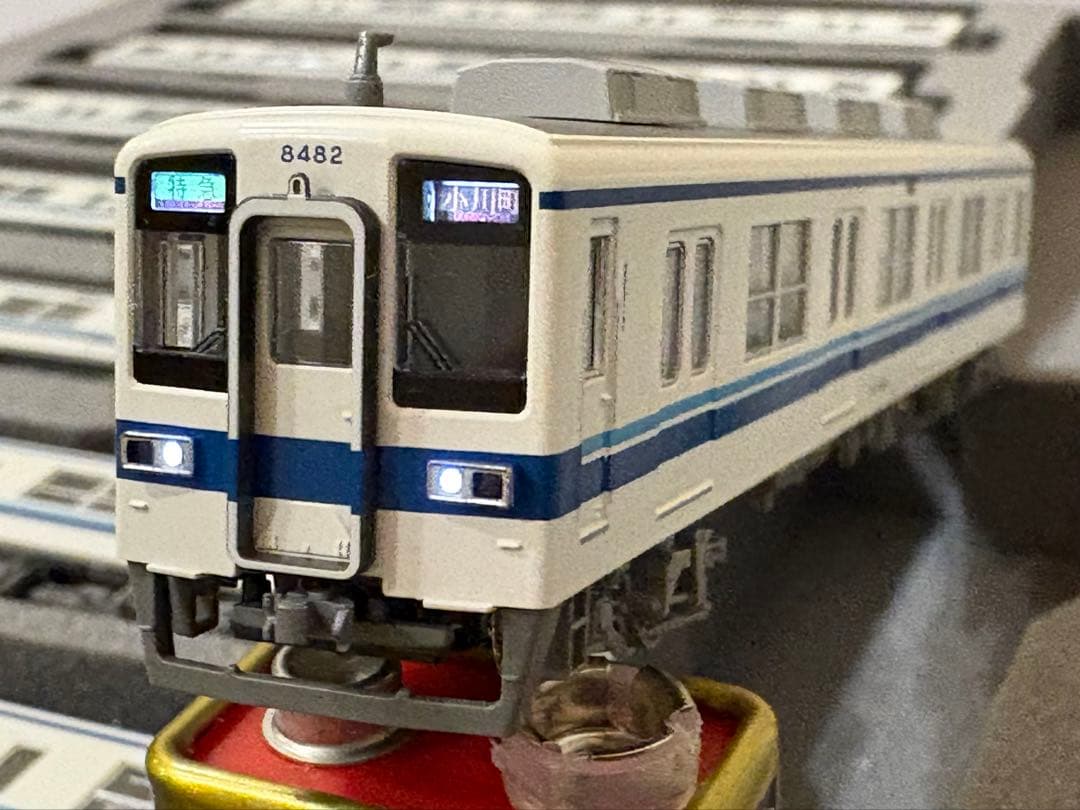 東武8000系　8両編成　KATO (貫通扉増設車に組み替え済)