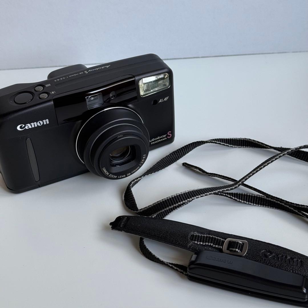 Canon Autoboy S コンパクトフィルムカメラ　ブラック