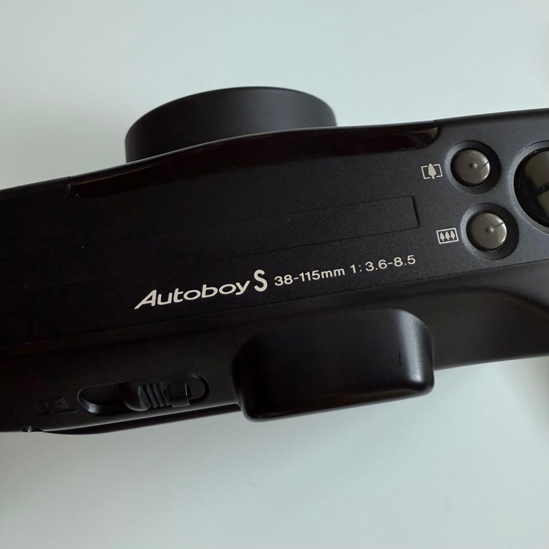 Canon Autoboy S コンパクトフィルムカメラ　ブラック