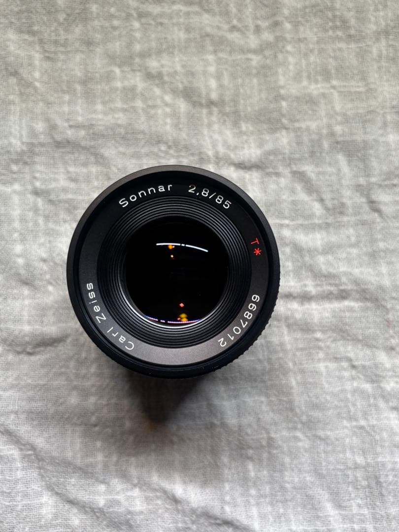 Carl Zeiss sonnar 85mm f/2.8 単焦点レンズ