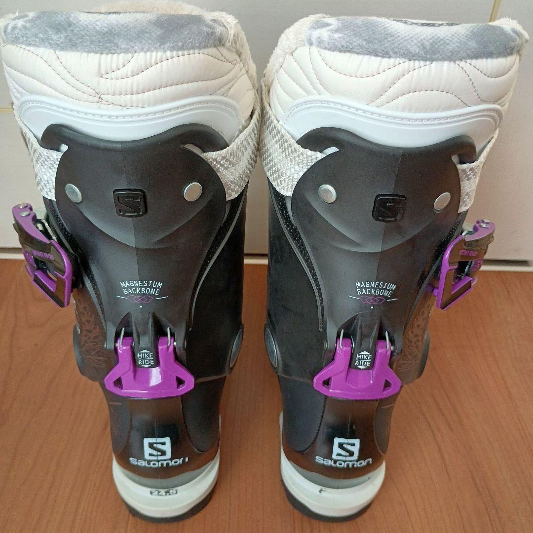 Salomon スキー用ブーツ 女性用 黒/紫