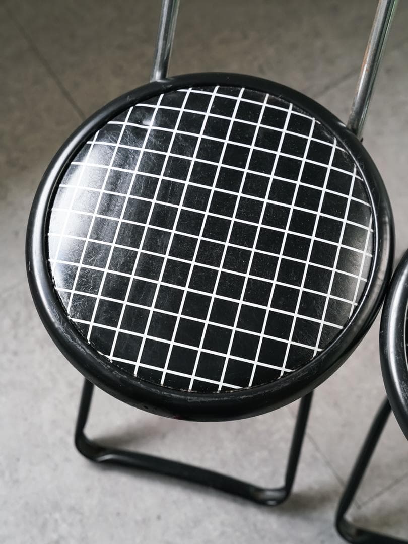 80's ポストモダン vintage フォールディングチェア レトロポップ