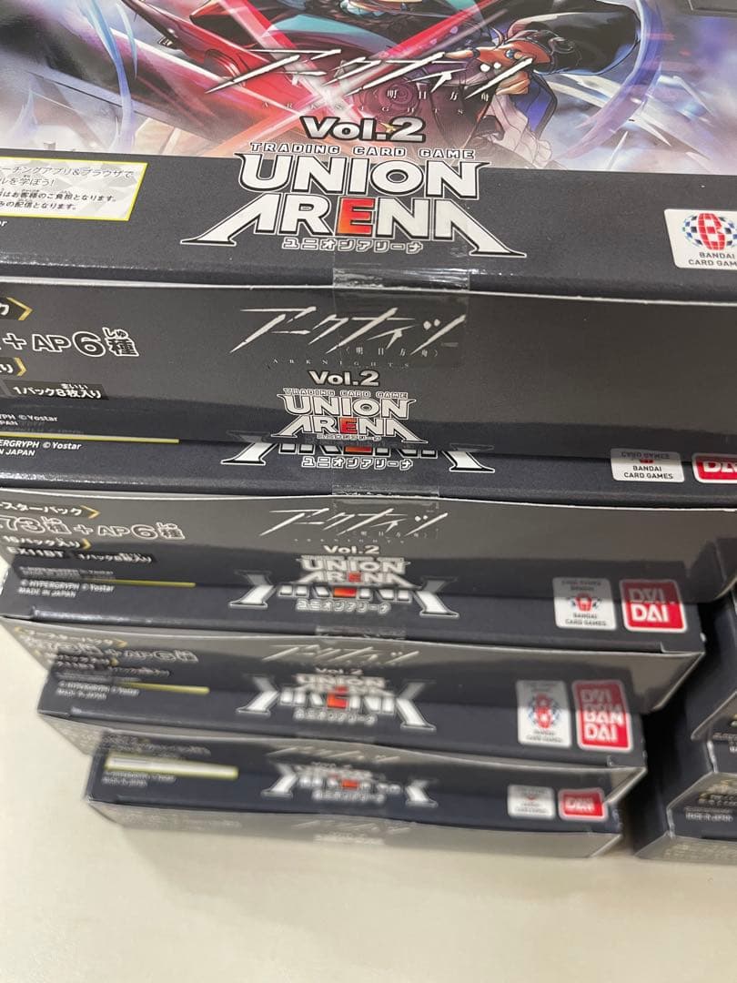 シューへーユニオンアリーナアークナイツ　vol.2 10box テープ付き