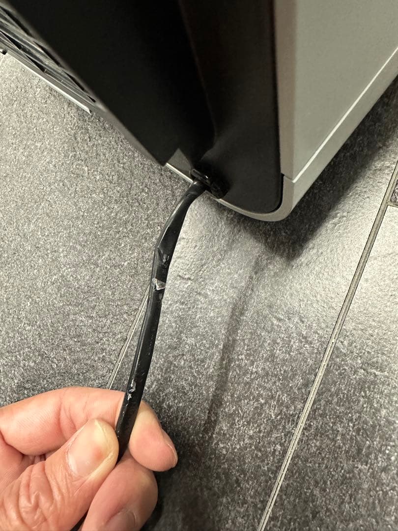 CAC-8A エアコン本体 グレー 排気ダクト付き