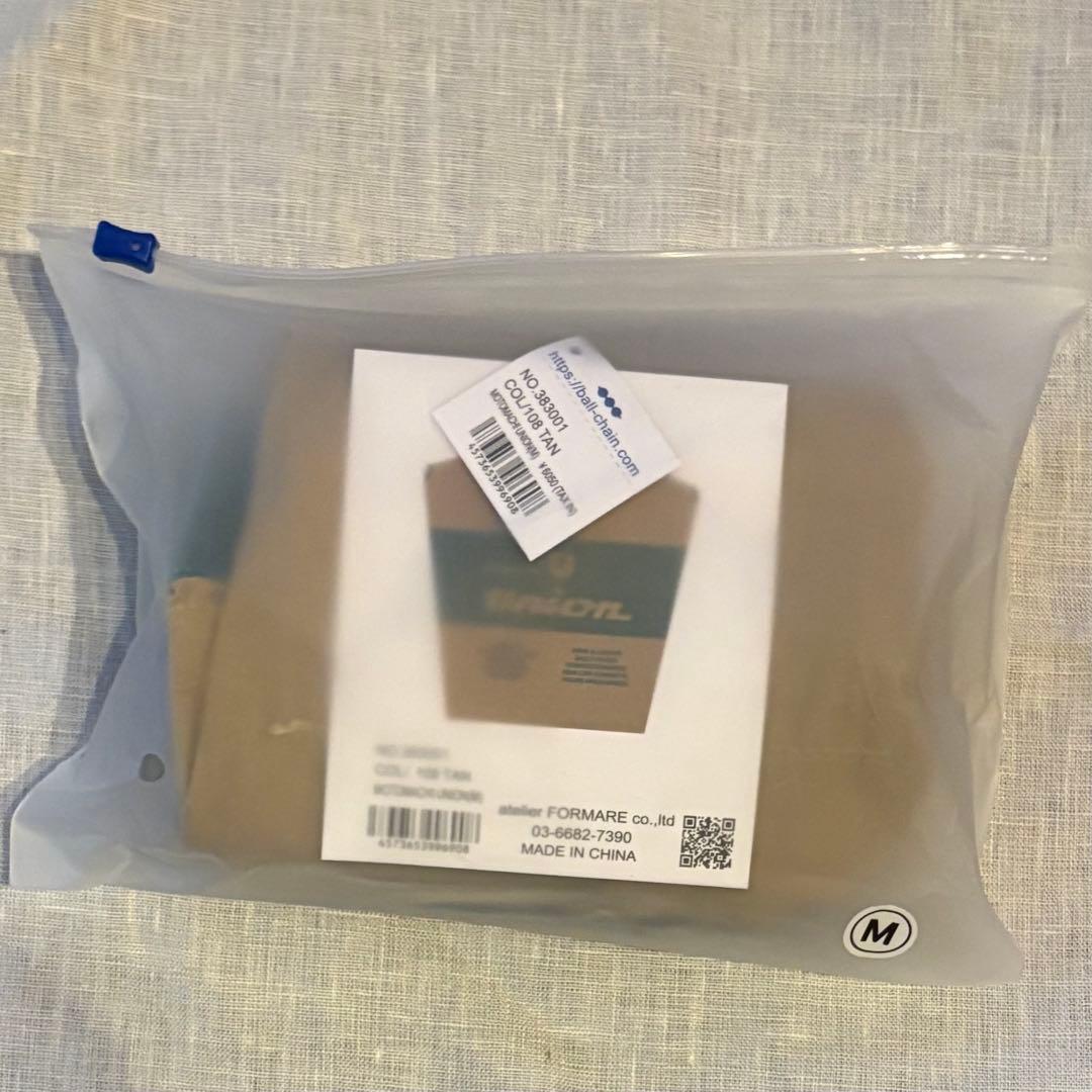 元町ユニオンとボールアンドチェーンのコラボ　Mサイズ　お色はタン