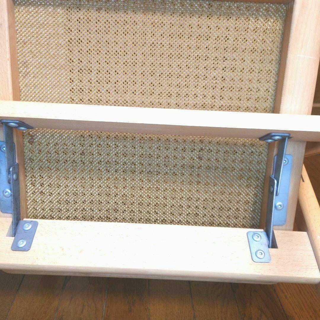 今治ラタン　チェア　木製　折りたたみ椅子　北欧風　韓国風　折りたたみチェア