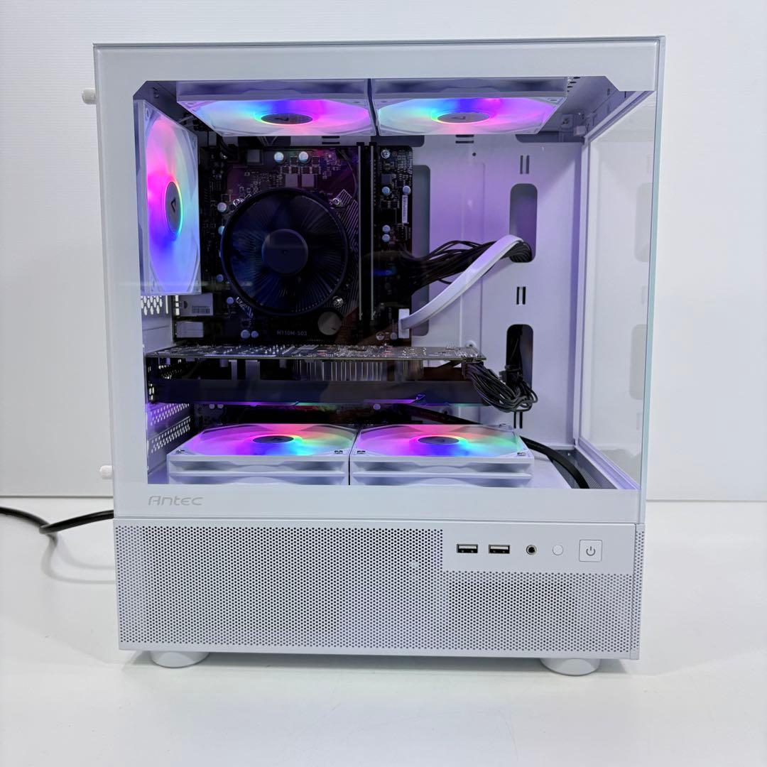 自作ゲーミングPC i7 7700 GTX1060 新品ピラーレスケース使用