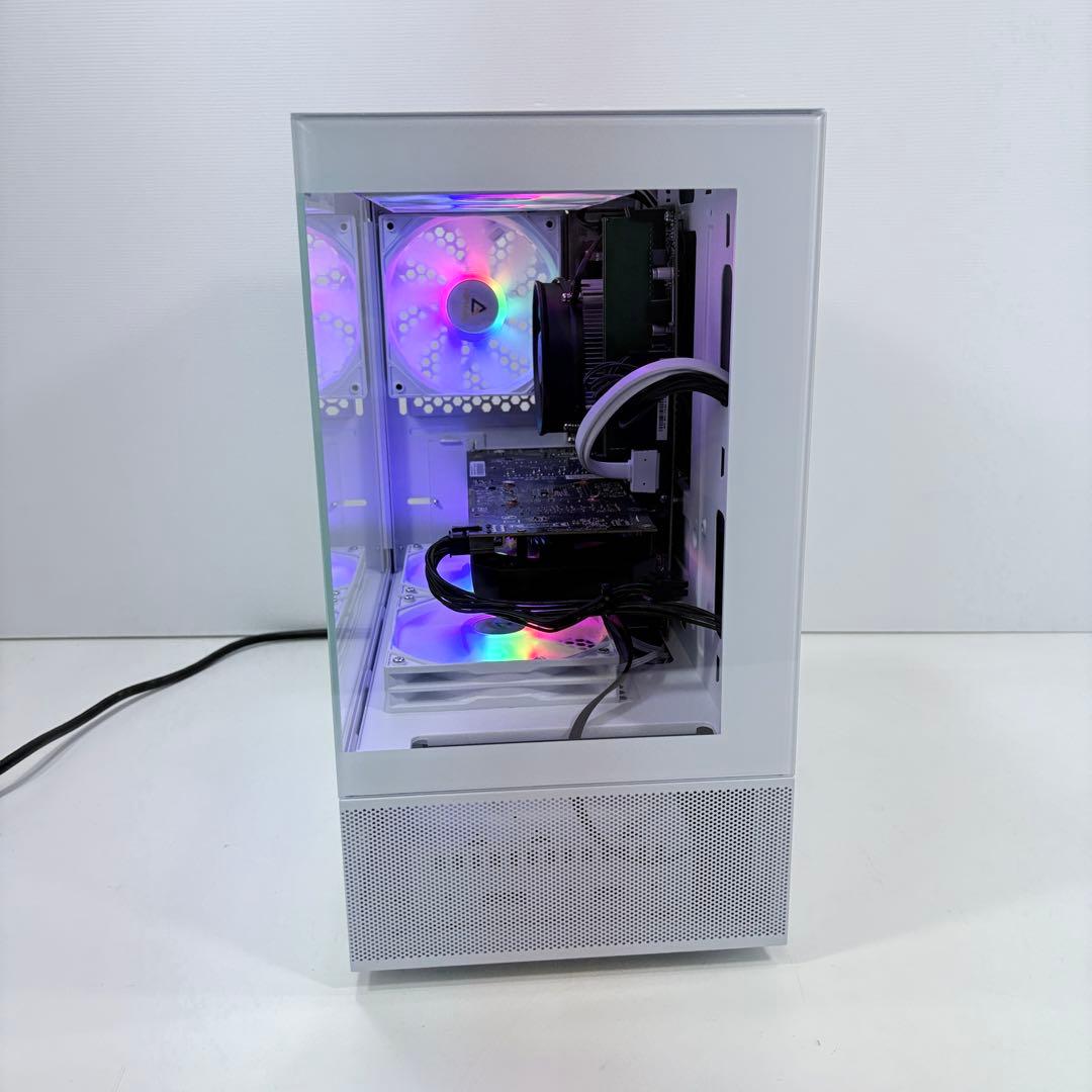 自作ゲーミングPC i7 7700 GTX1060 新品ピラーレスケース使用