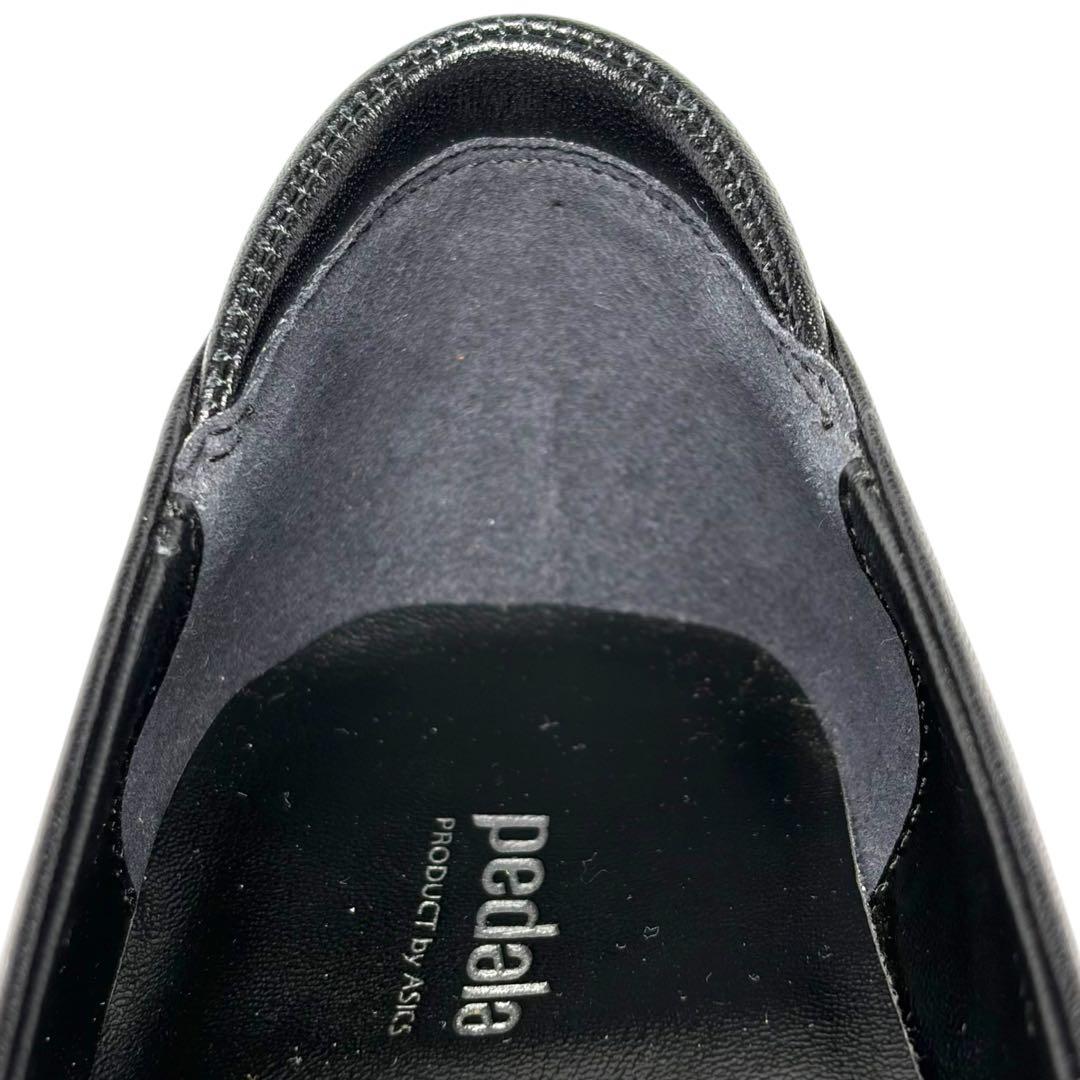 極美品 pedala ペダラ アシックス パンプス フォーマル セレモニー 幅広