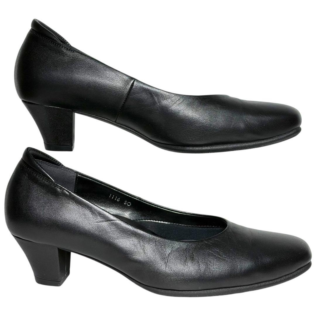 極美品 pedala ペダラ アシックス パンプス フォーマル セレモニー 幅広